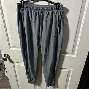 Nike Gray Sweatpants with Elastic Waistband